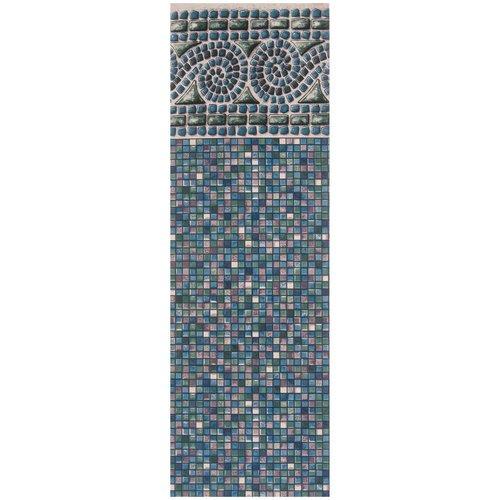 Swimline  Unibead 18 x 33 Oval Portofino 54 in Depth Above Ground Pool Liner 25 Mil