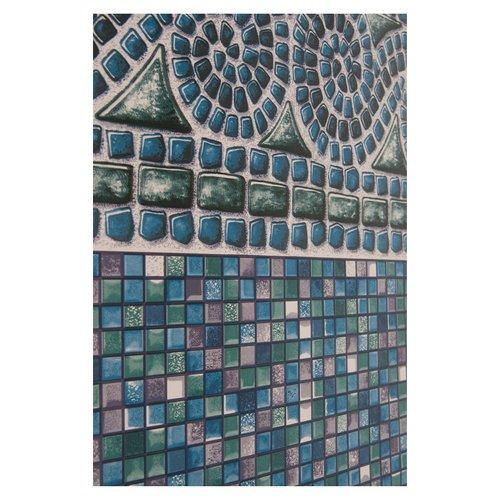 Unibead Oval Portofino 54 in. Depth Above Ground Pool Liner, 25 Mil