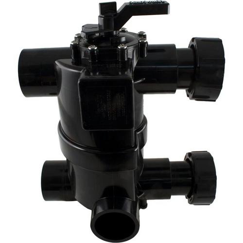 Jandy - DEL Series 2-in-1 Neverlube Multiport Backwash Valve with Pre-Plumbed Union Kit