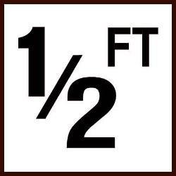 Inlays Inc  Depth Markers  Smooth Ceramic  FT Markers