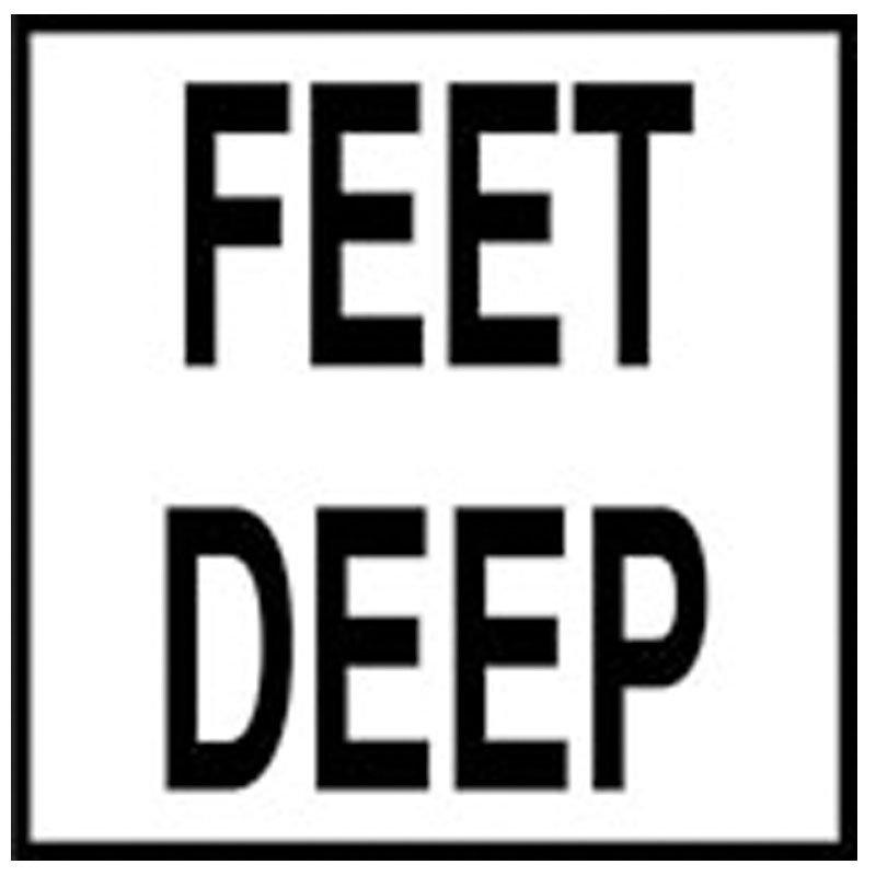 6" Smooth Ceramic FEET DEEP Tile