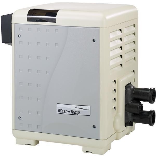 MasterTemp, Low NOx, 400,000 BTU, Natural Gas, ASME Pool and Spa Heater