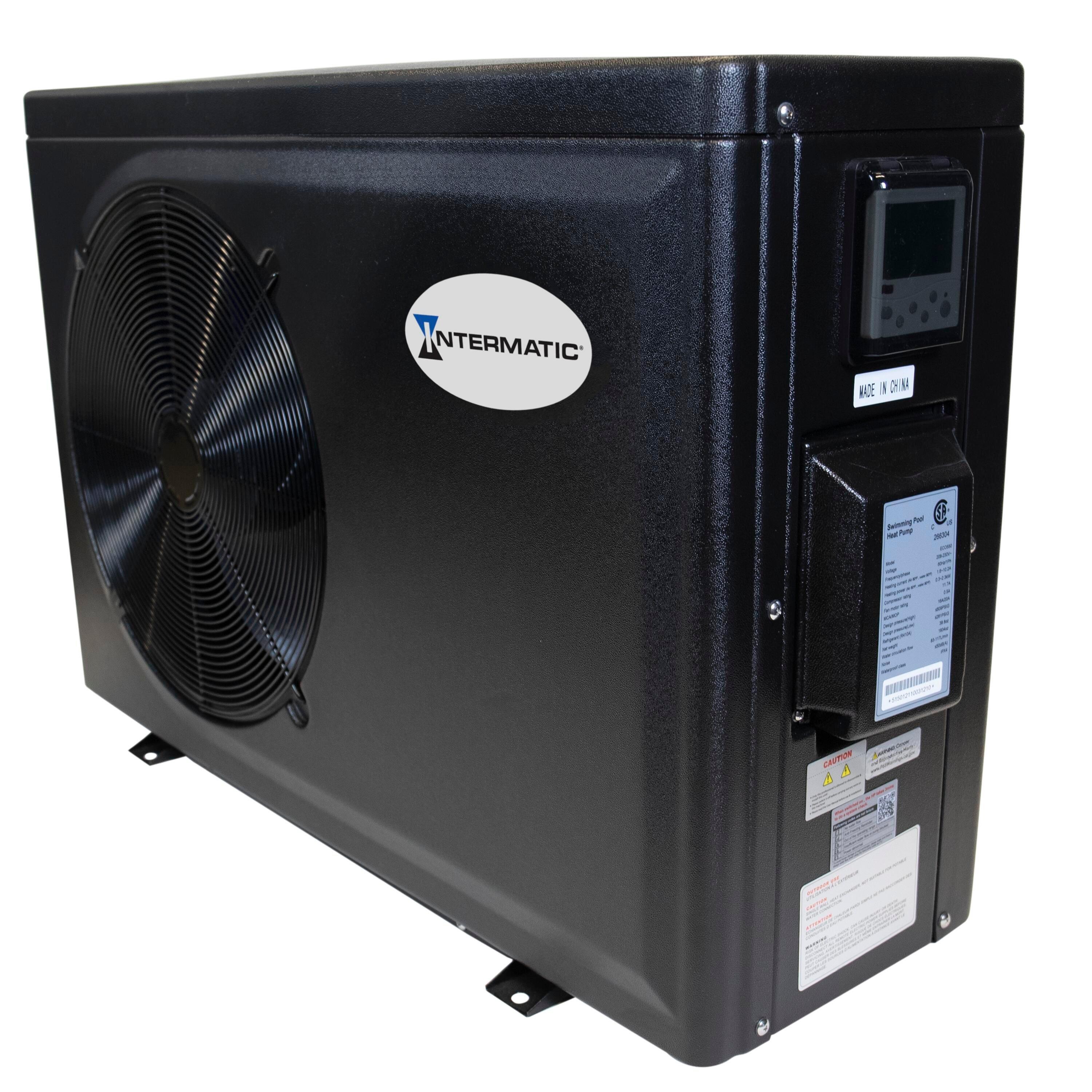 AquaPro Above Ground Inverter Heat Pump 50,000 BTU Leslie's Pool Supplies