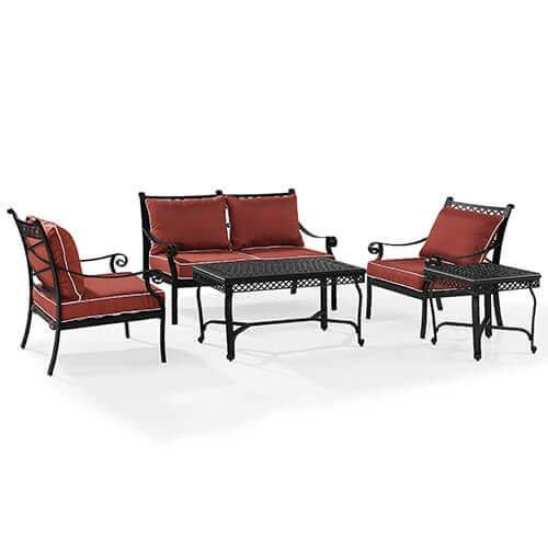 5 piece Cast Aluminum Conversation Set In The Swim