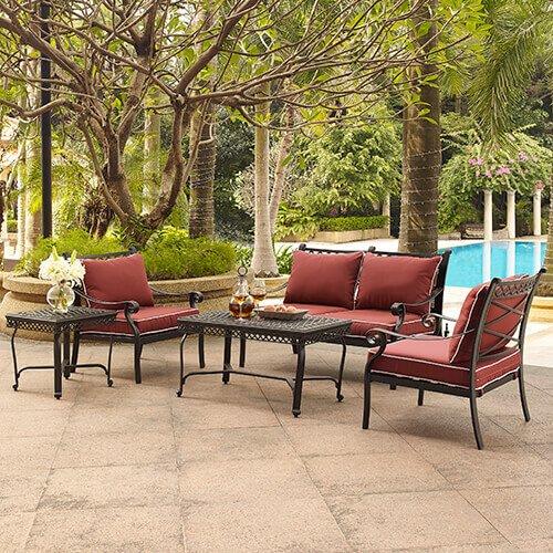 Crosley  PORTOFINO 5PC CONVERSATION SET