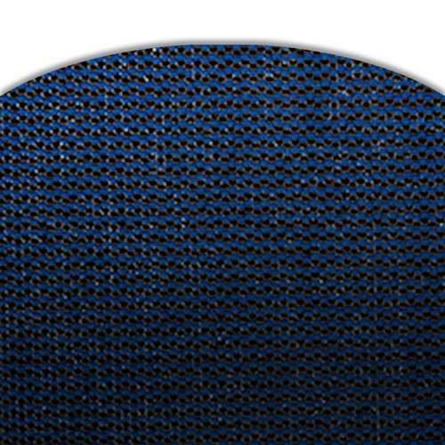 Leslie's  Pro SunBlocker Mesh 16 x 32 Rectangle Safety Cover with 4 x 8 Center End Step Blue