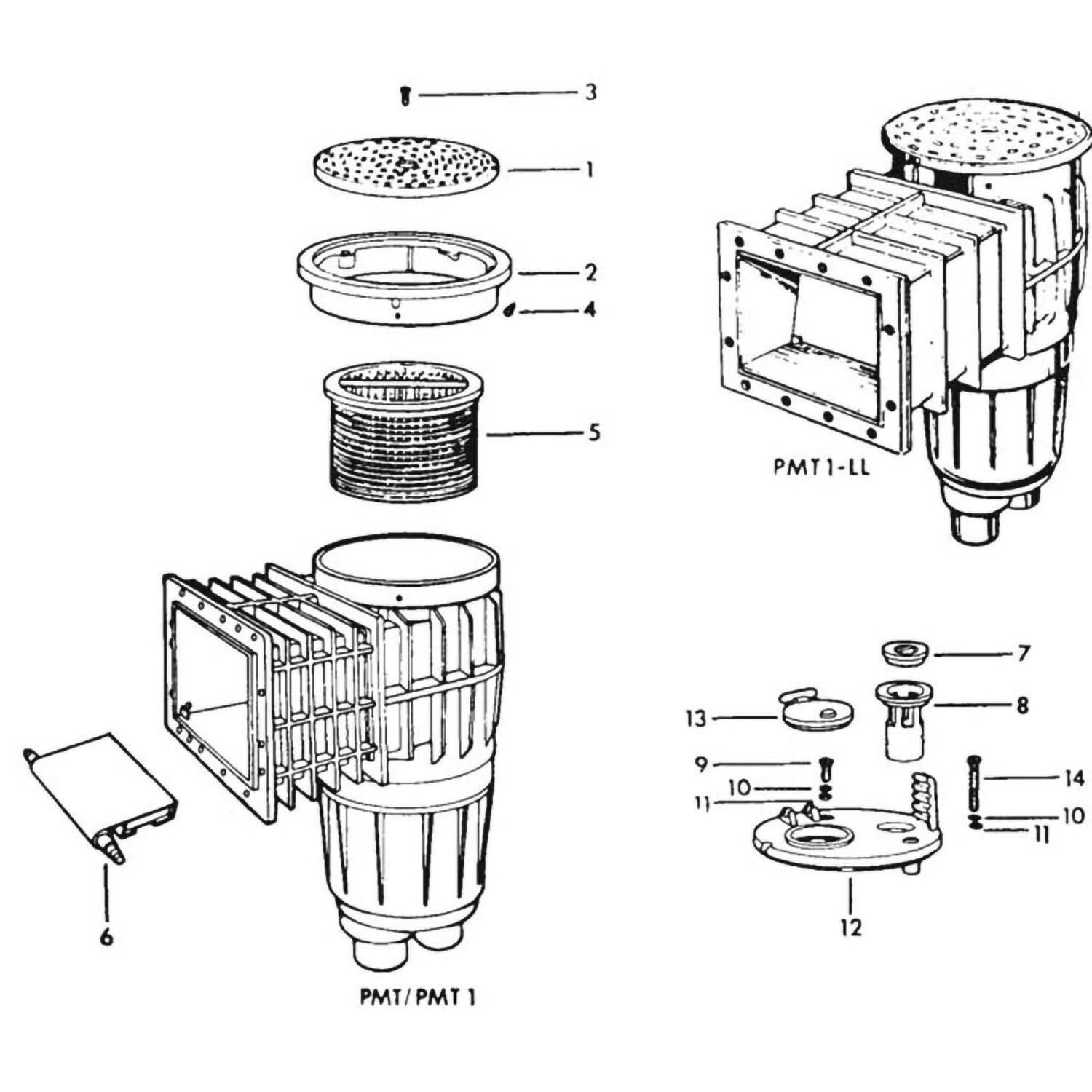 Jacuzzi PMT Skimmer Skimmer Leslie's Pool Supplies