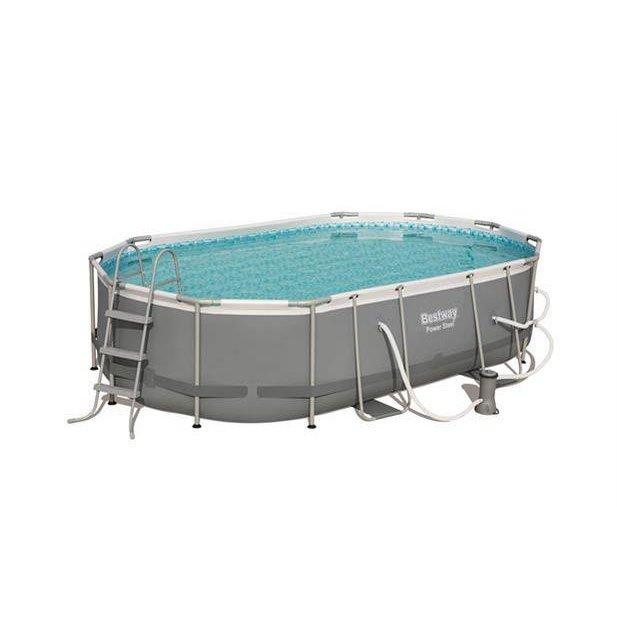 Bestway  Power Steel 16 ft x 10 ft Oval Pool Set