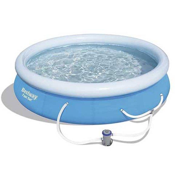 Bestway  13 ft X 30 in Fast Set Inflatable Pool Set