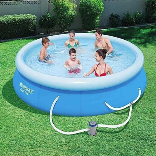 Bestway  13 ft X 30 in Fast Set Inflatable Pool Set