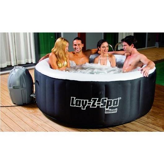 Splash  Lay-Z-Spa Miami Inflatable Hot Tub