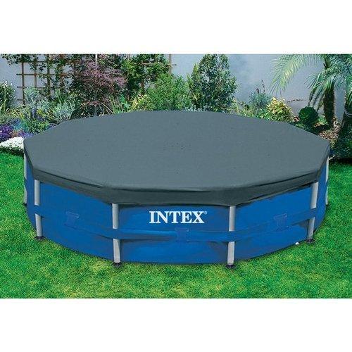 Intex  15 Ft Round Pool Cover for Metal Frame Pools