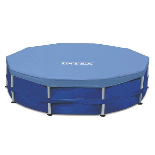 Intex 15 Ft Round Pool Cover for Metal Frame Pools | Leslie's Pool Supplies