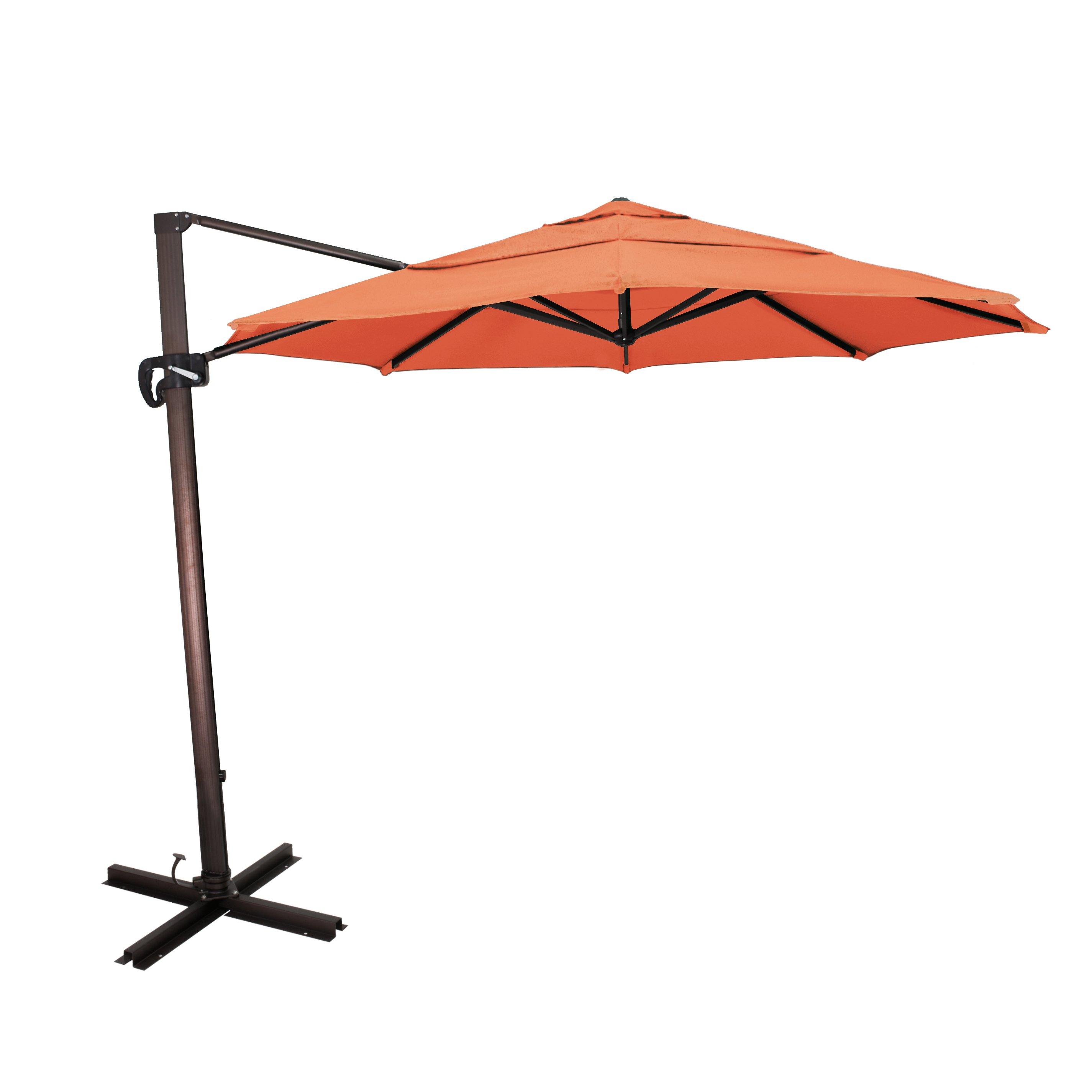 Cali Cantilever 11 Umbrella  Cocoa