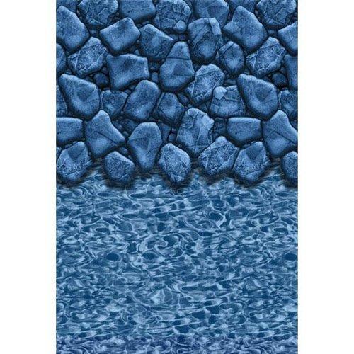 Swimline  Overlap Style Boulder Swirl Pattern Above Ground Pool Liner