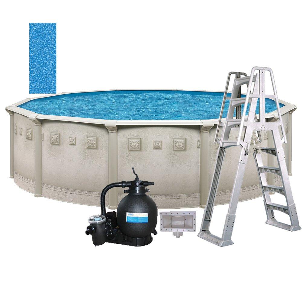 Weekender II Plus 18' x 52" Round Above Ground Pool Package | In The Swim