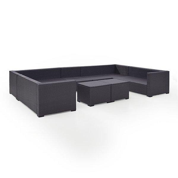 BISCAYNE 9 PERSON WICKER SET