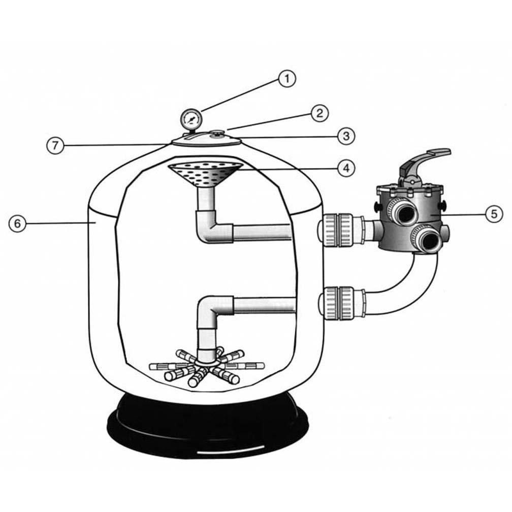 Waterco Micron: Side Mount Pool Sand Filter Parts