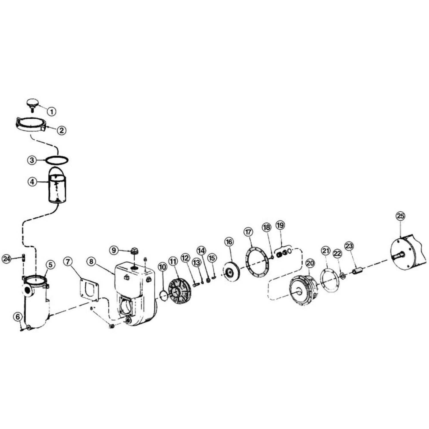 ITT Marlow 3B Series Pump Part List