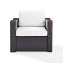 Biscayne Armchair with Mist Cushions