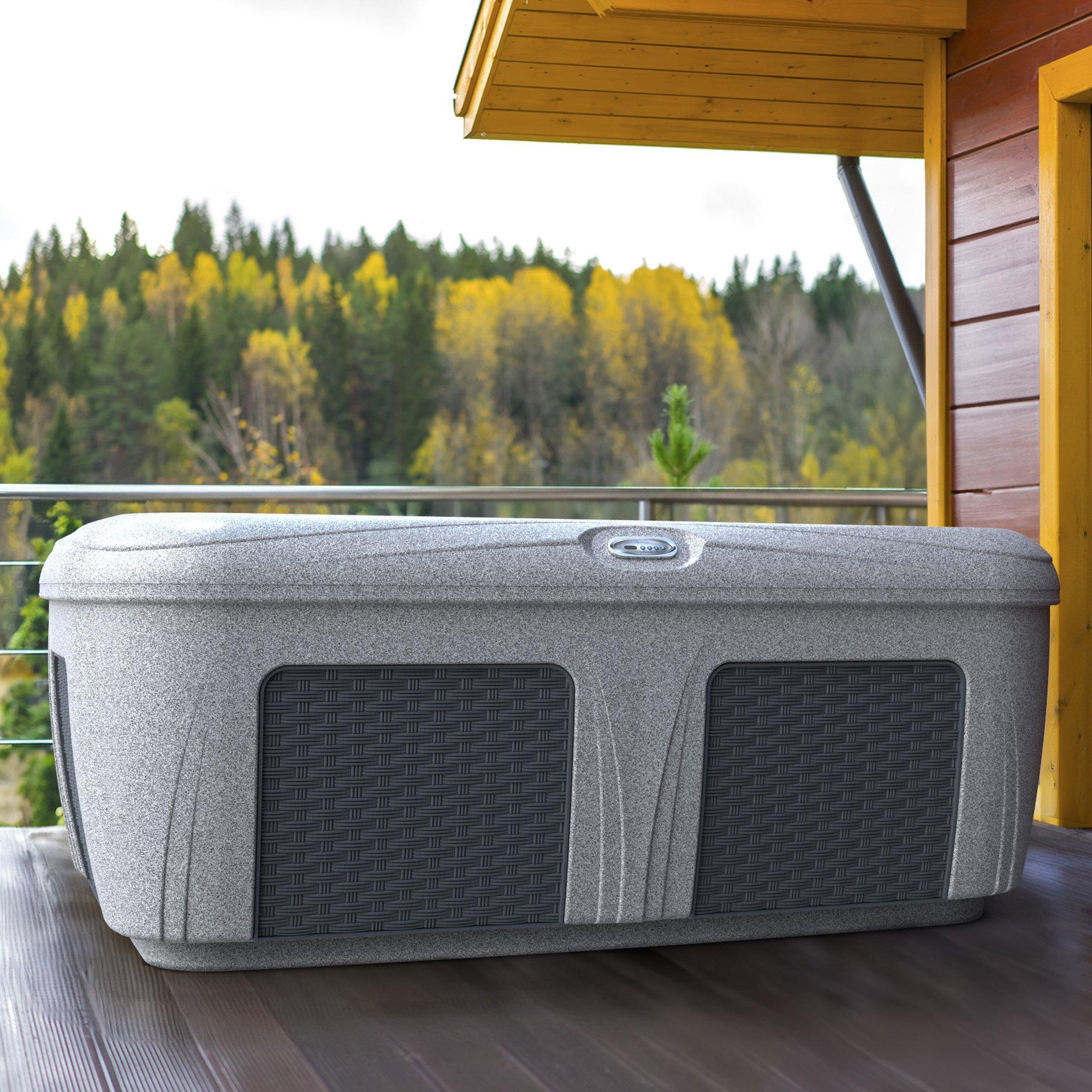 AquaRest  Dynamic 84S Hot Tub  Greystone