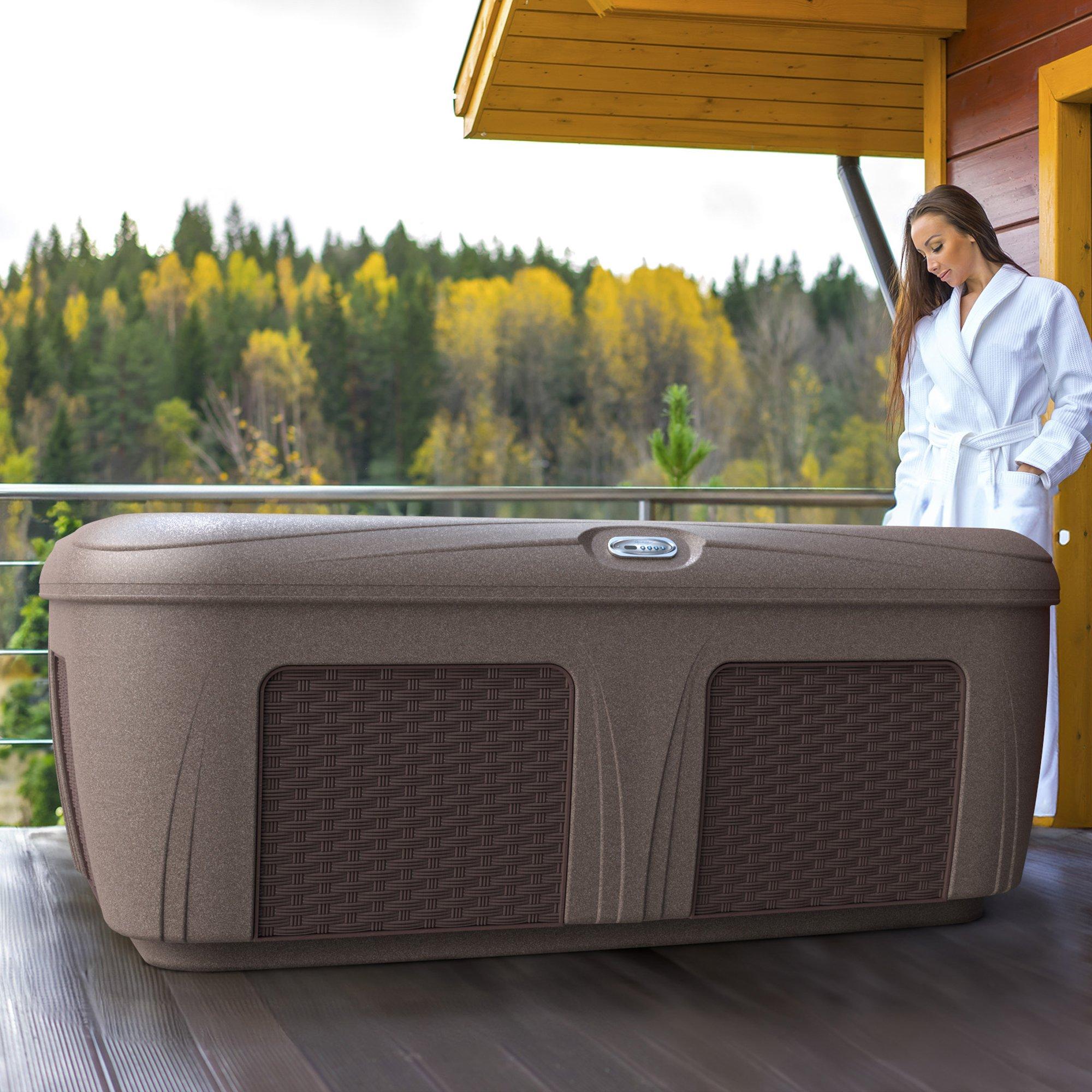 AquaRest  Dynamic 84S Hot Tub  Greystone