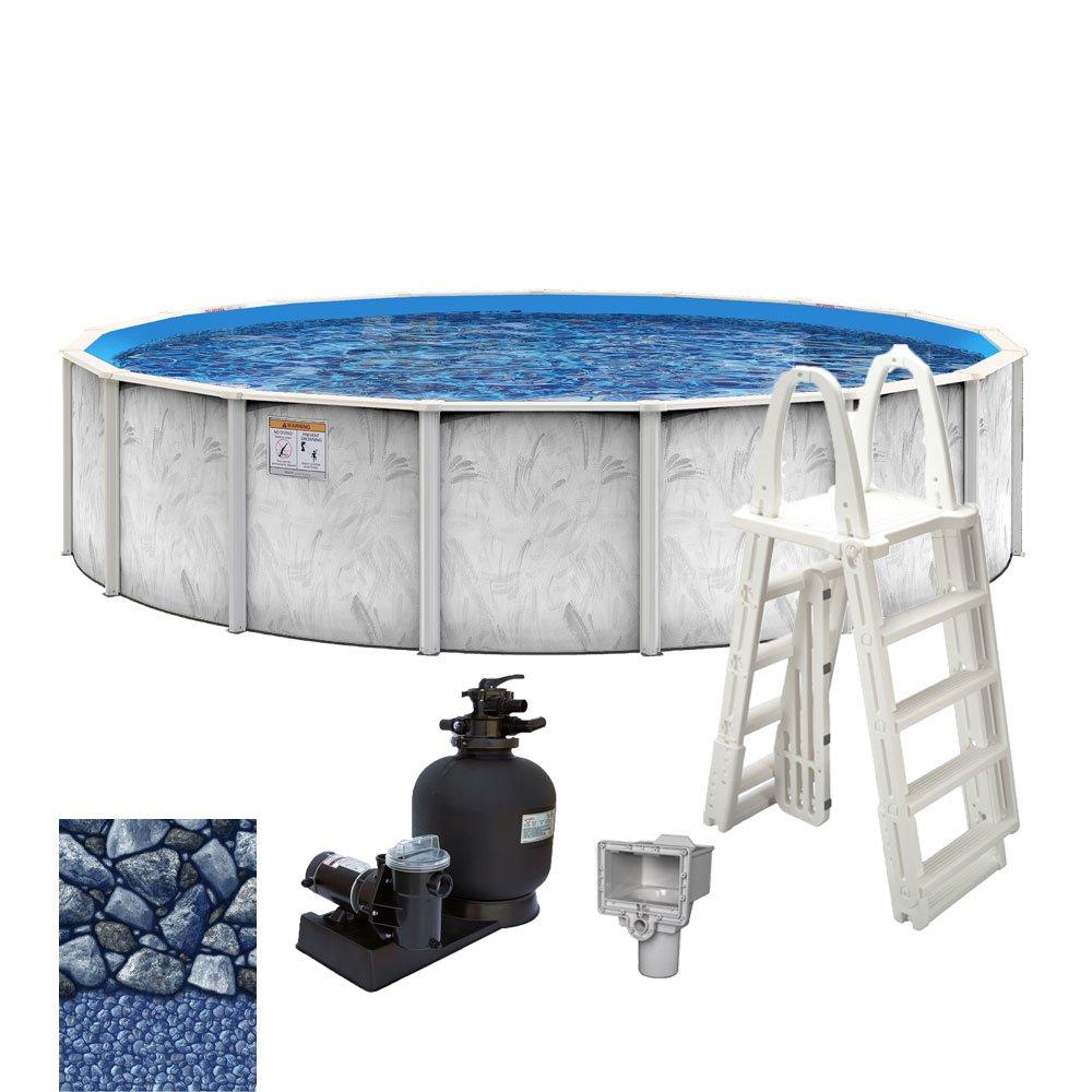 Carmen 24' Round Above Ground Pool Package
