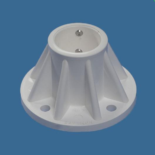 Saftron  3 Surface Mount for Pool  Spa Ladders White