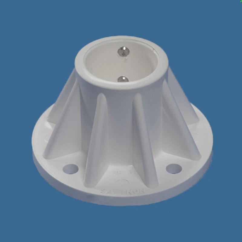 Saftron  3 Surface Mount for Pool  Spa Ladders White