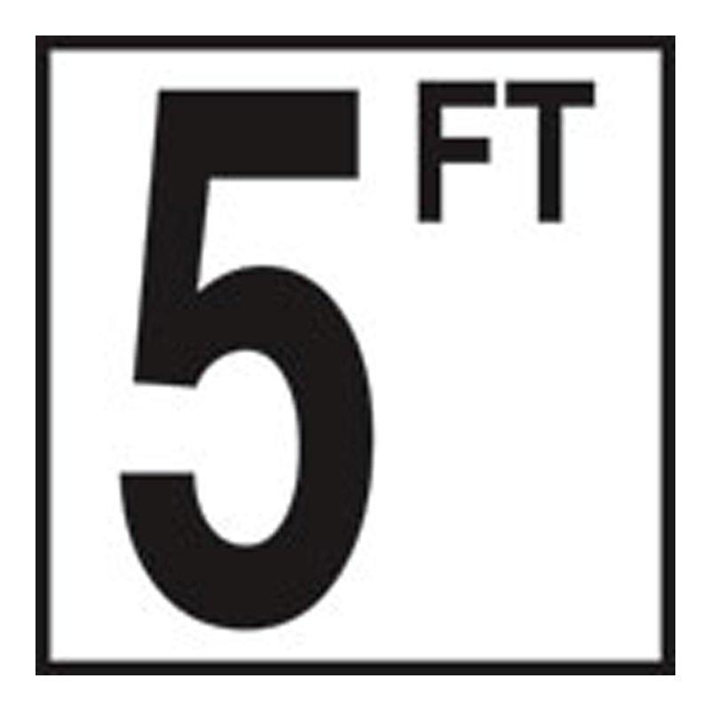 6" Smooth Ceramic 5FT Tile