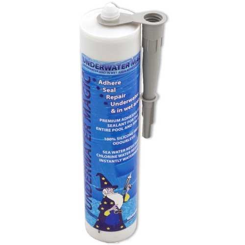 Underwater Magic  Sealant, 9.8 oz Tube, Gray