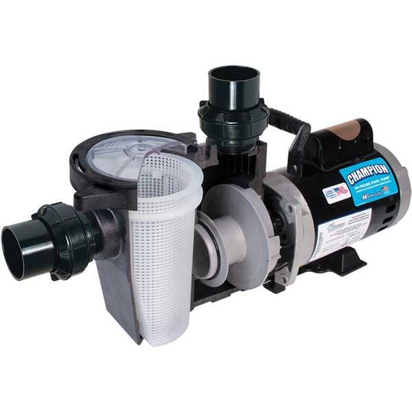 Waterway  Champion 2HP Single Speed 115/230V Pool Pump