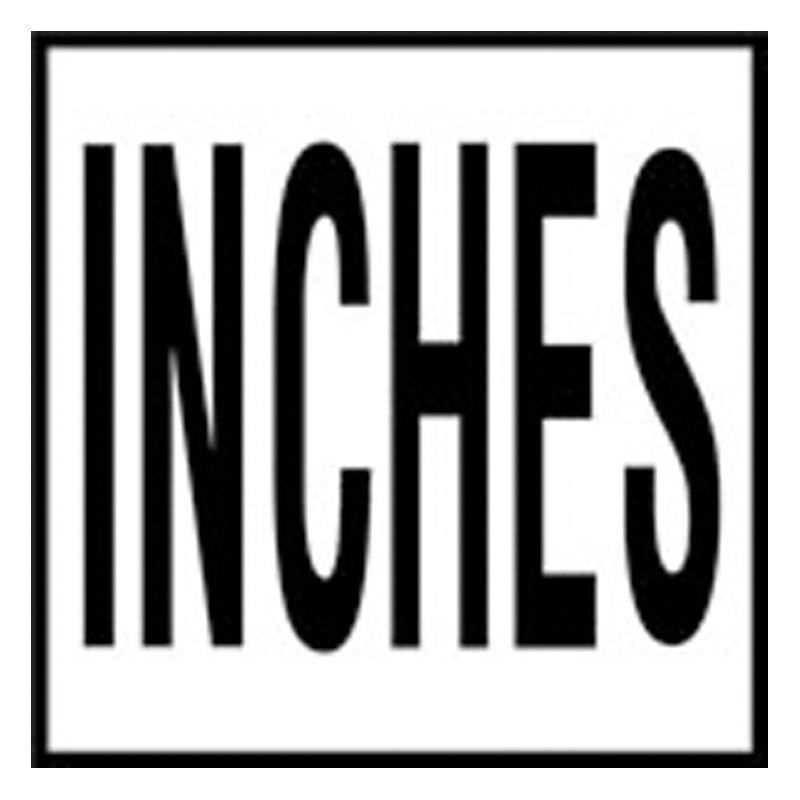 6" Skid Resistant Ceramic INCHES Deck Tile