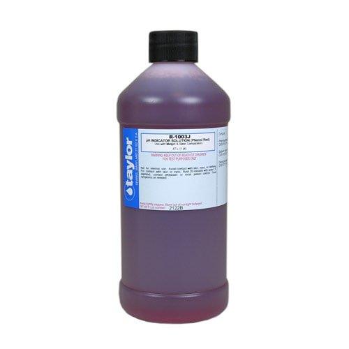 Phenol Red pH Indicator (for Midget & Slide comparators), 16 oz
