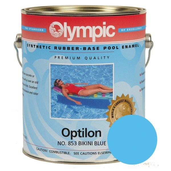 Kelley Technical Coatings  852GL Olympic Optilon Synthetic Rubber Base Enamel Blue Ice