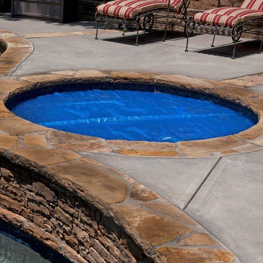 Midwest Canvas  28 Round Blue Solar Pool Cover Five Year Warranty 12 Mil