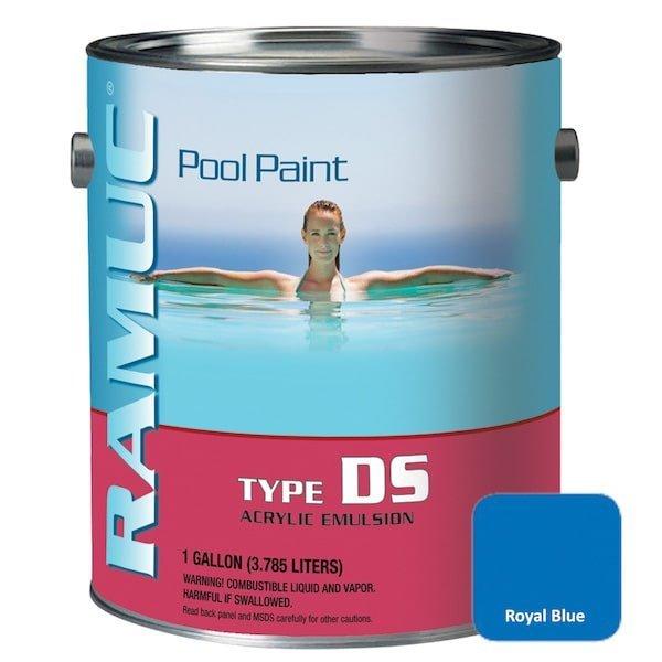 Ramuc  Type DS Acrylic Pool Paint 1 Gallon Black