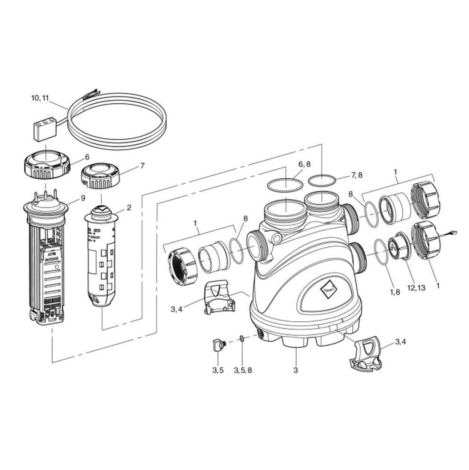 Zodiac Nature2 Fusion Soft Part Schematic