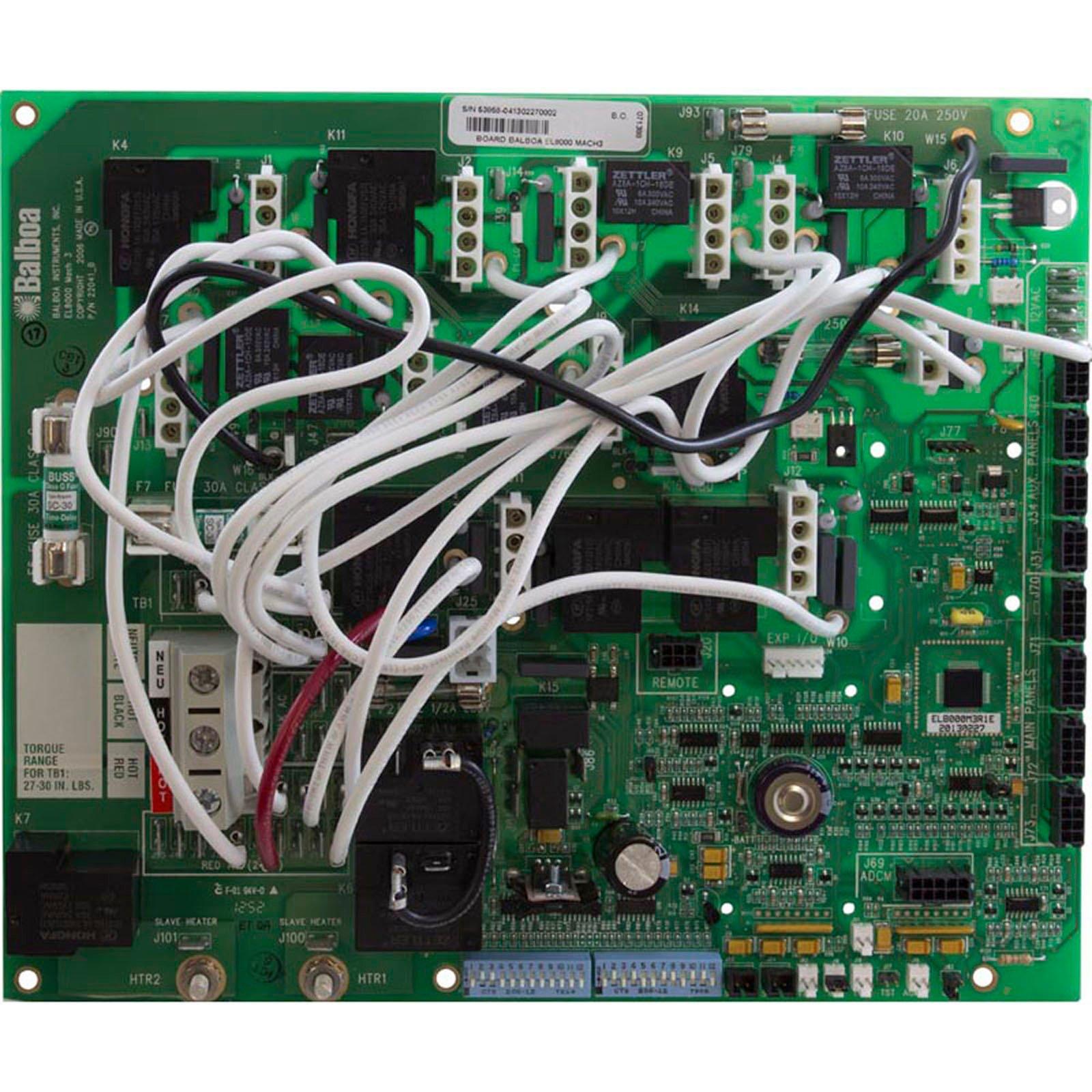 PCB, EL8000, M3, 3 Pump, Blower, 53858-04