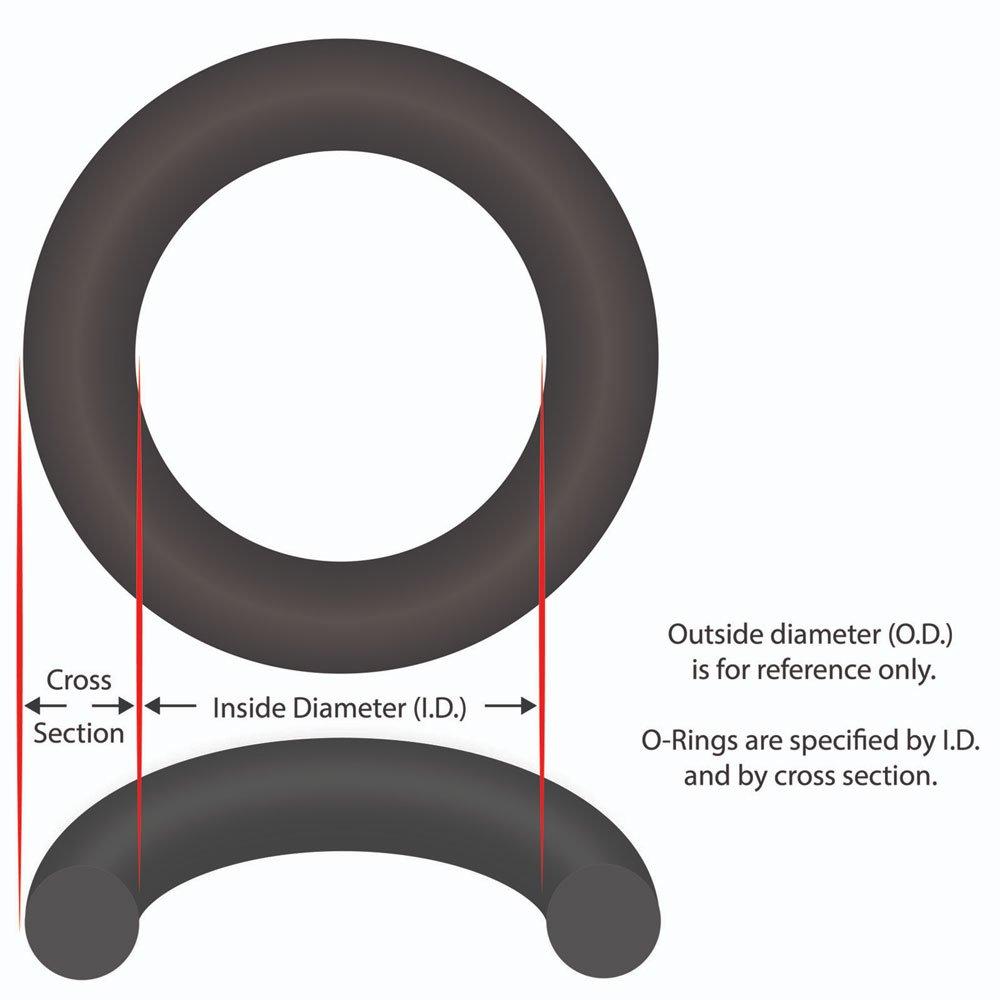 O-Ring, Mer-Made C10X, For Strainer