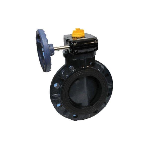 Pool-Pro  10 PVC Butterfly Valve with PVC Wafer EPDM Seals