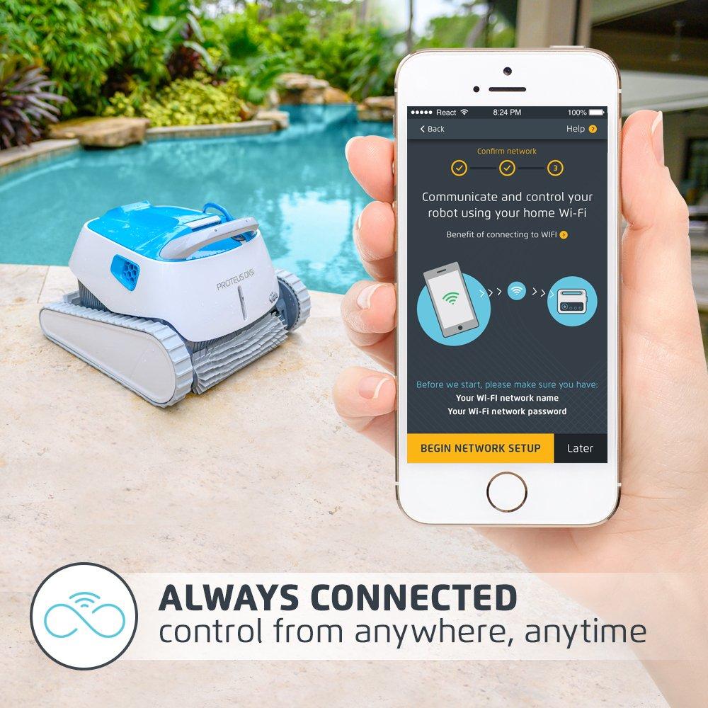 Dolphin  Proteus DX5i Robotic Pool Cleaner with Wi-Fi