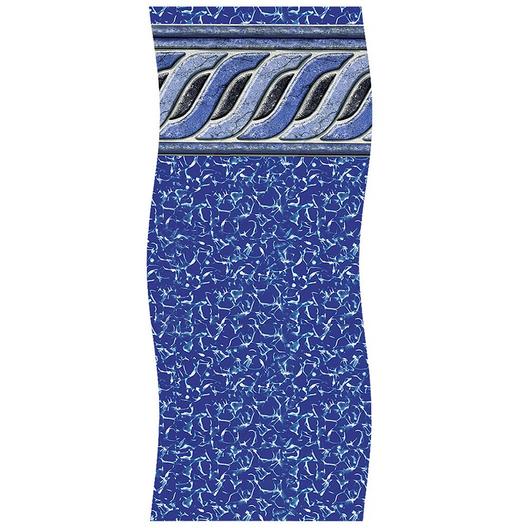 Swimline Beaded 15' x 24' Oval 52 in. Depth Emerald Tile Johnny Weissmuller Above Ground Pool