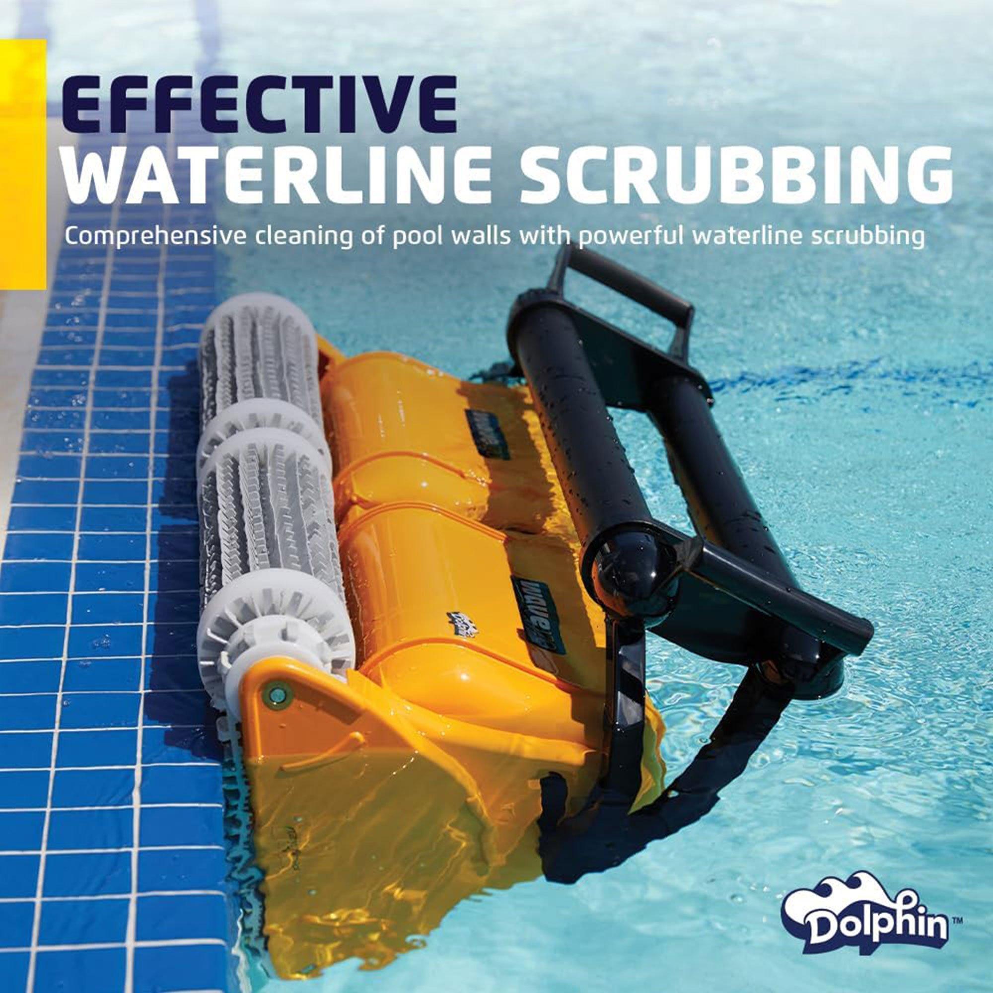 Dolphin  Wave 120 Commercial Robotic Pool Cleaner with Caddy
