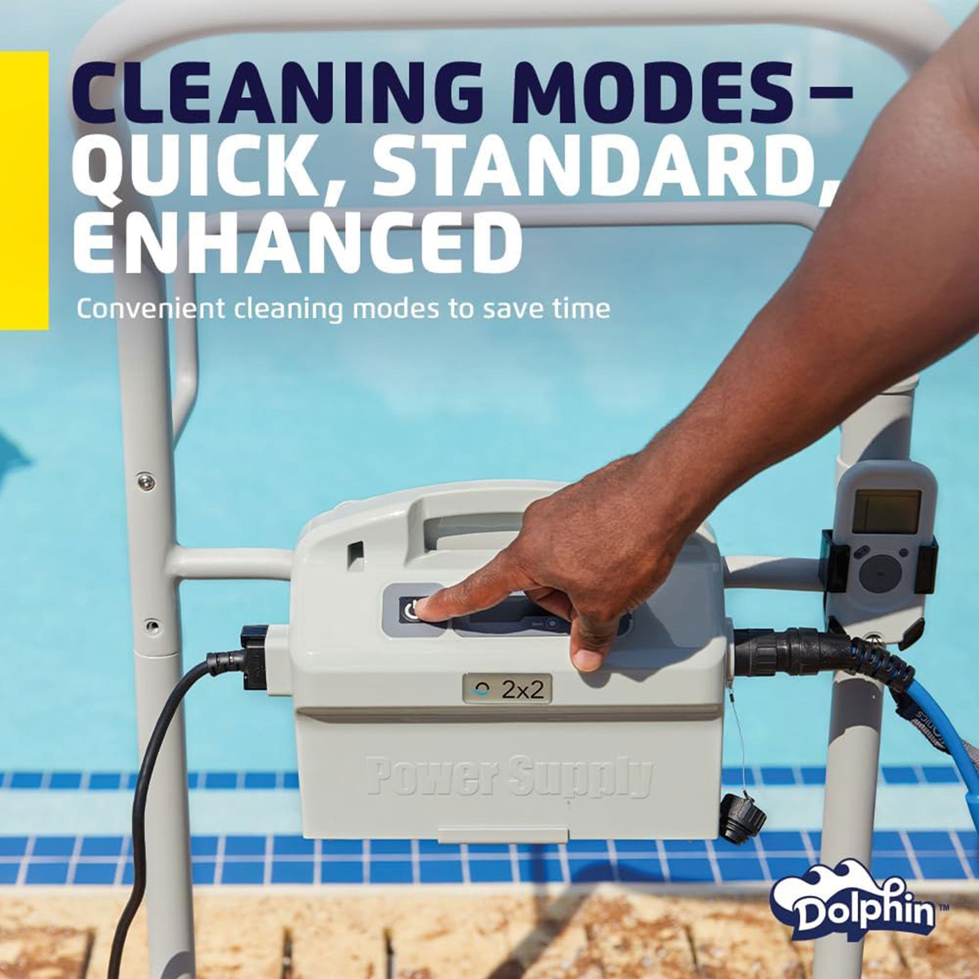 Wave 120 Commercial Robotic Pool Cleaner with Caddy