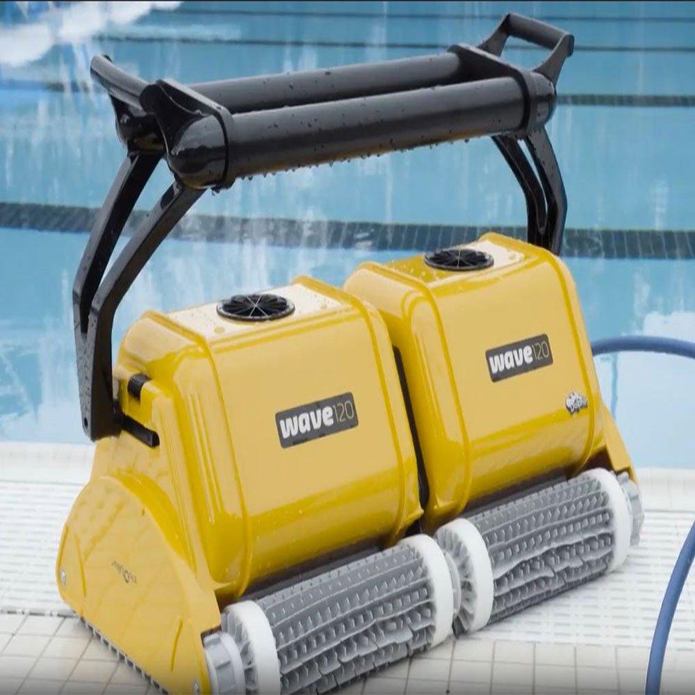 Wave 120 Commercial Robotic Pool Cleaner with Caddy
