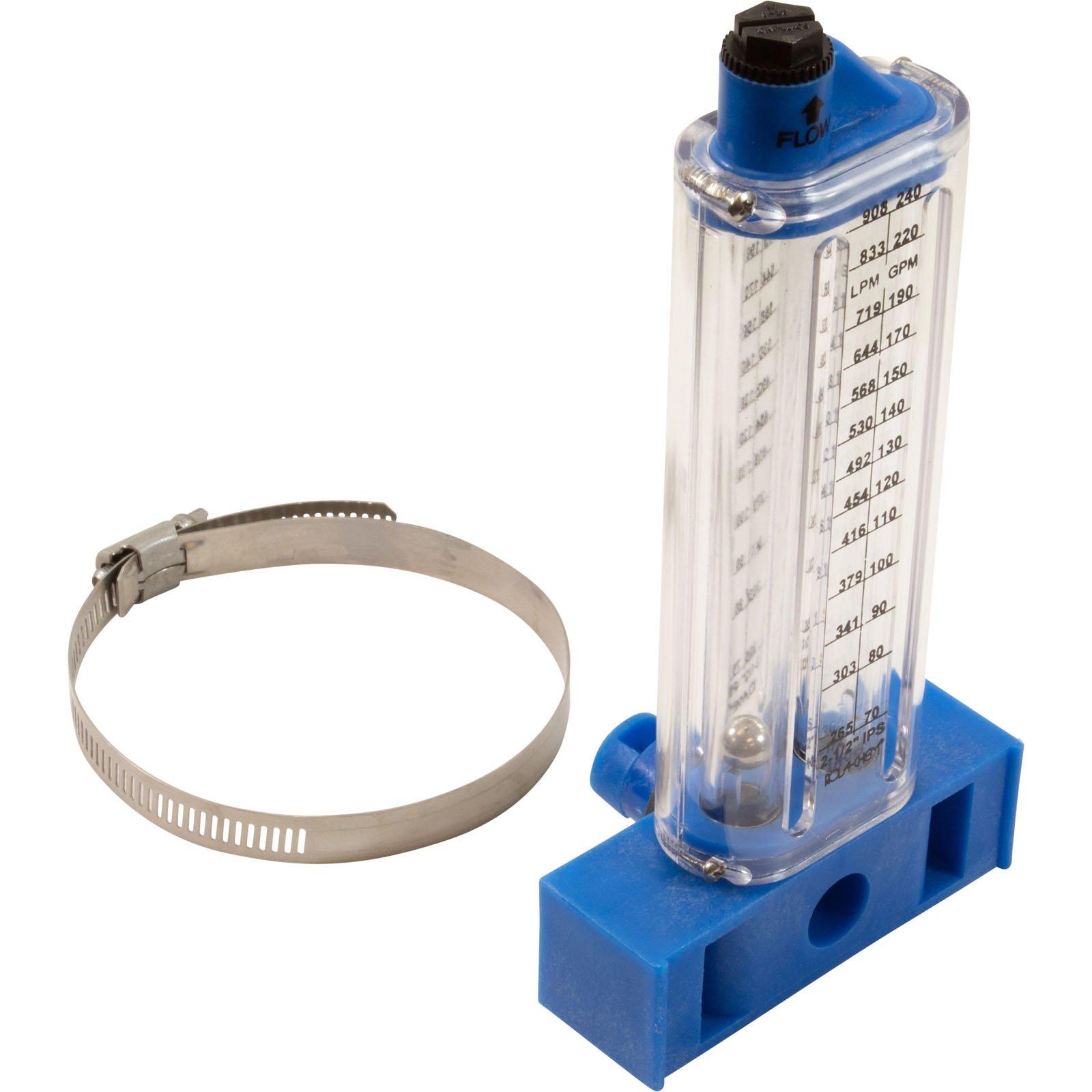 FLOWMETER 60-240 GPM 2.5" PVC