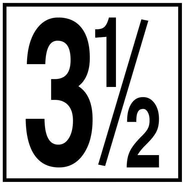 6" Skid Resistant Ceramic 3 1/2 Deck Tile