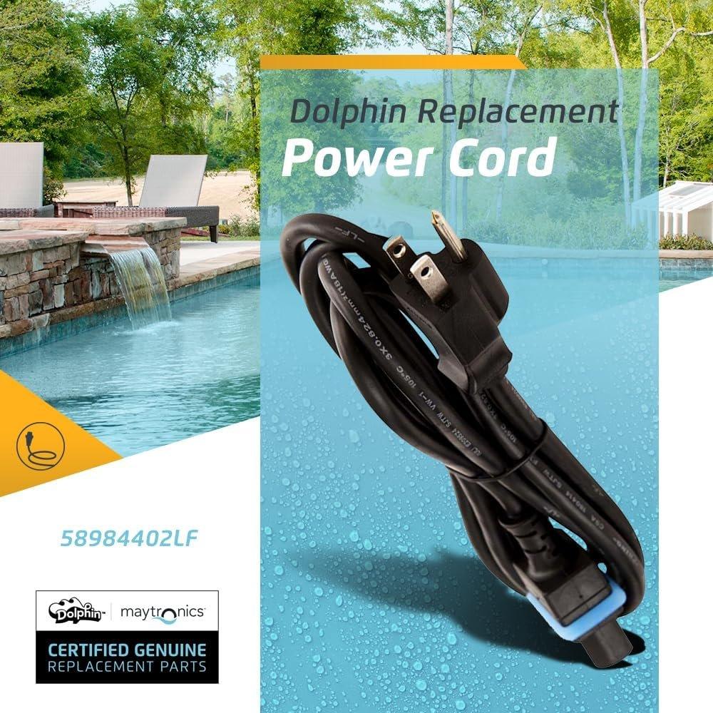 58984402LF Power Cord for Maytronics Dolphin Pool Cleaners