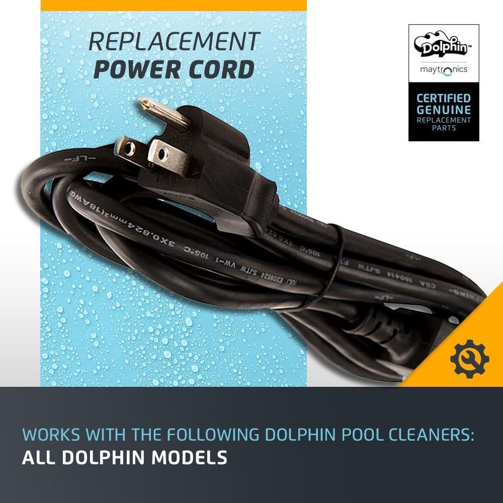 58984402LF Power Cord for Maytronics Dolphin Pool Cleaners